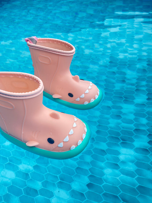 SHARKY SLIDES - kids rainy edition